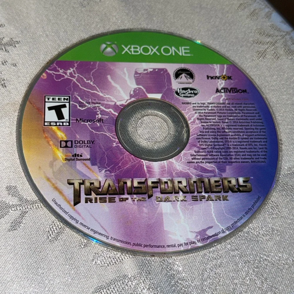 Microsoft Xbox One Rise Of The Dark Spark Video Game Rated T For Teen Used PR O.